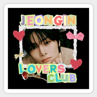 Jeongin Lovers Club SKZ Scrapbook Magnet